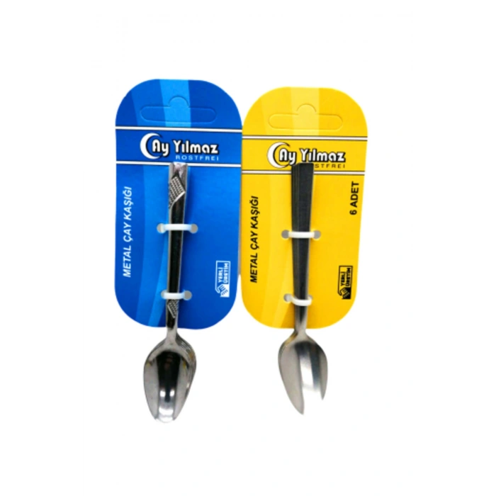6 PARÇA METAL ÇAY KAŞIK (5324)