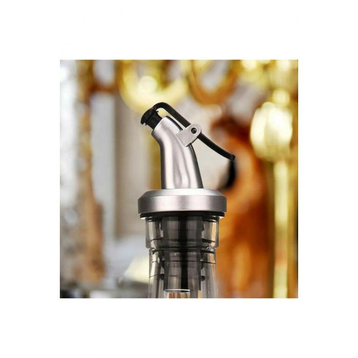 Kapaklı Şişe Ucu Servis Aparatı Damlalık Yağdanlık Tıpa 3 ADET (5324)