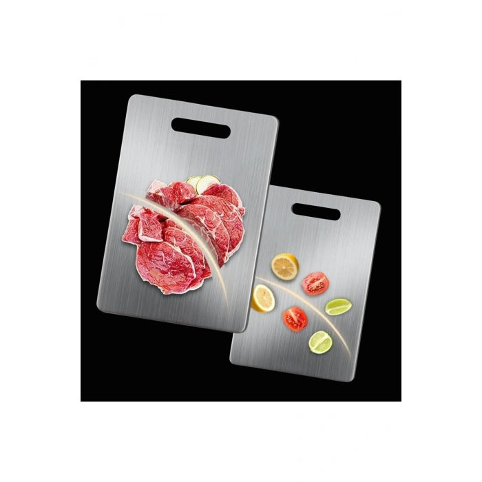 2 Boy Paslanmaz Çelik Leke Tutmaz,Kırılmaz,,Elde ve Bulaşık Makinesinde Yıkanabilen Me