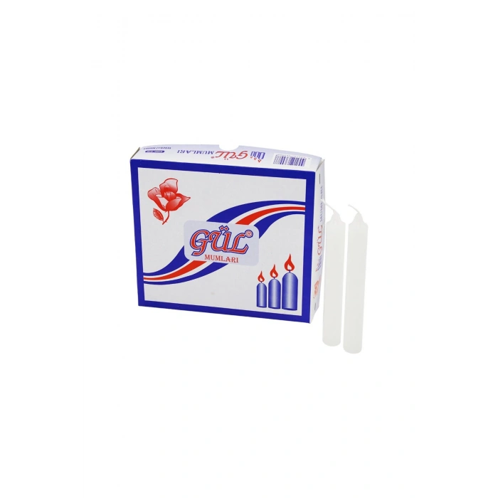 BÜYÜK BEYAZ MUM 20Lİ KUTU (5324)