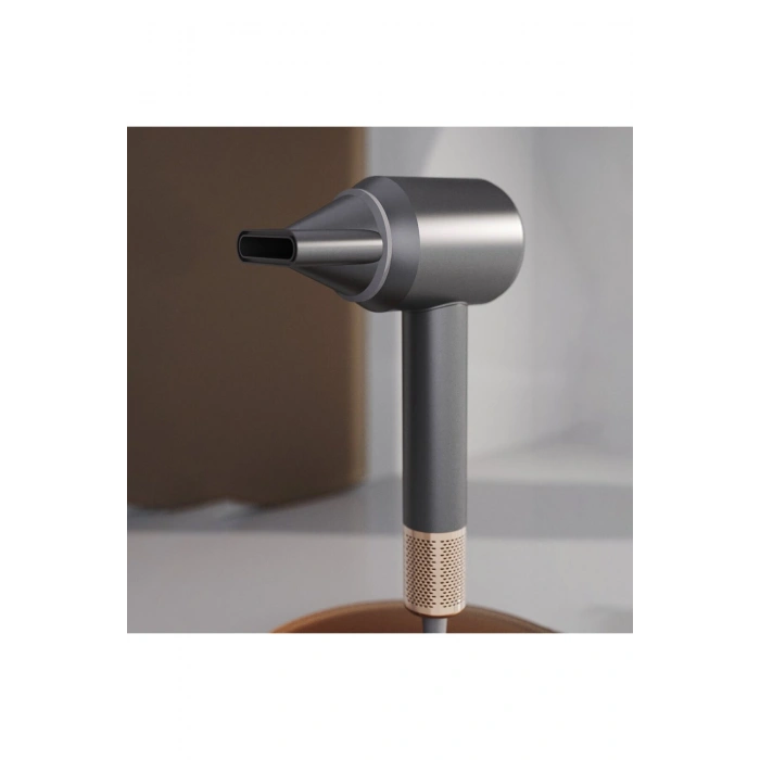 GRİ BLDC TURBO MOTOR SAÇ KURUTMA MAKİNESİ 1500W3-KDM.HIZ4-KDM.ISIAYAR=SICAK-ILIK-HAFİF-SOĞUK SHD-174