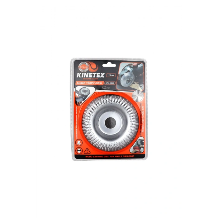 115MM AHŞAP TÖRPÜ EĞE DİSK GÜMÜŞ (5324)