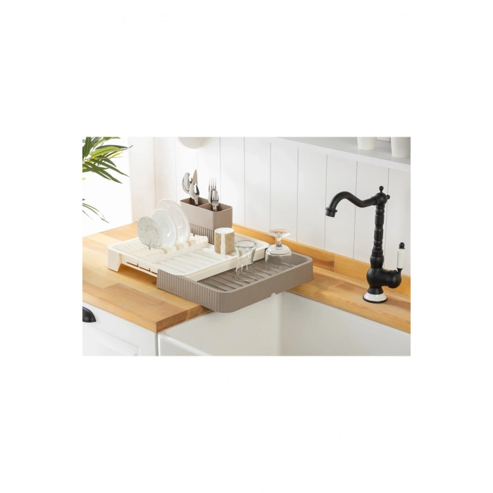 SÜRGÜLÜ BULAŞIKLIK PLASTİK 32.5CM X 35.5CM - 51.5 X 35.5CM (5324)