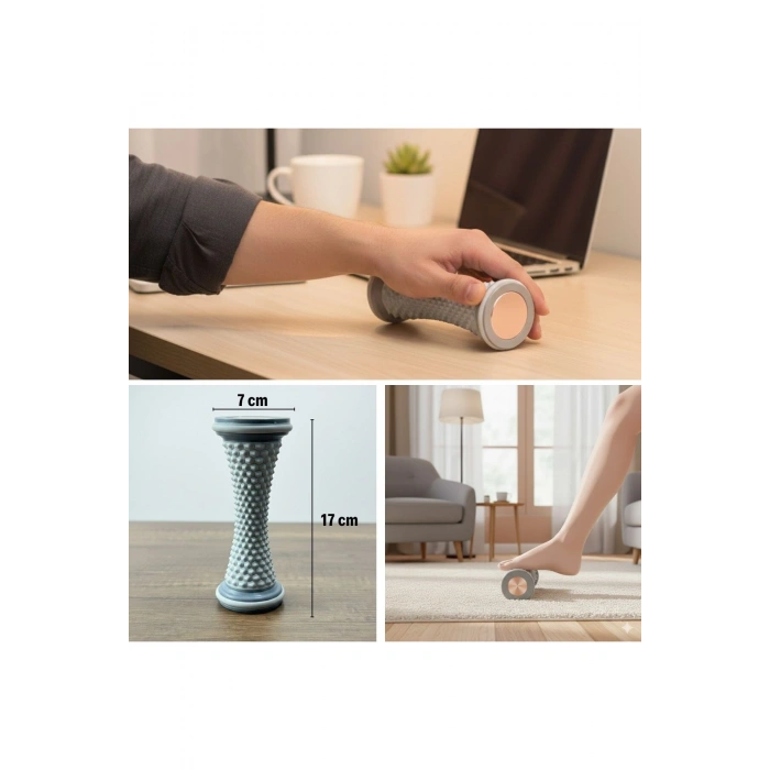 Ayak, El ve Bilekler İçin Yuvarlamalı Masaj Aleti – Manuel Refleksoloji ve Kas Rahatlatıcı Masaj Apa