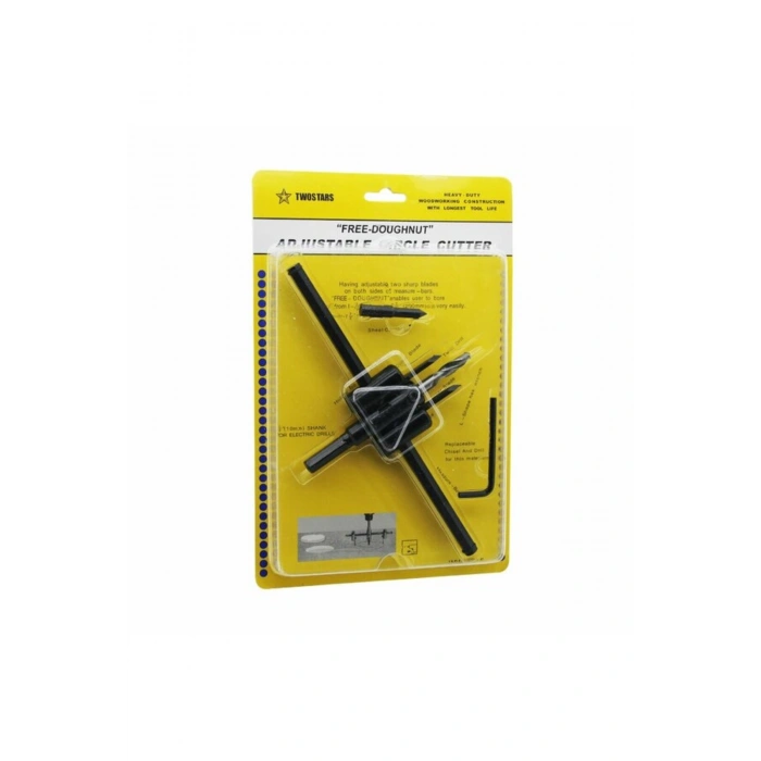 AYARLI ALÇI PANÇ DELME 2 BIÇAK 1-3 İNÇ/16 30MM - 7-7 İNÇ/8 200MM - 1 İNÇ/8 3MM - 2 İNÇ 50MM (5324)