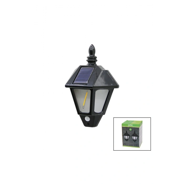 2 PCS SOLAR - GÜNEŞ ENERJİLİ DUVAR LAMBASI COB LED SENSÖRLÜ= 3 MOD FONKSİYON BAHÇE-BALKON-SOKAK PT-