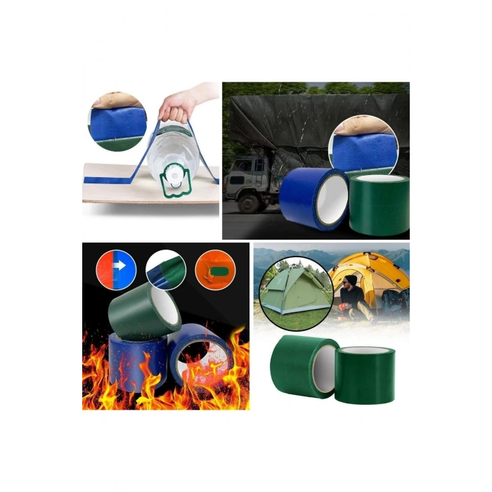 5 cm x 5 mt. Yapışkanlı Çadır Tente Hortum Tamir Bandı (5324)