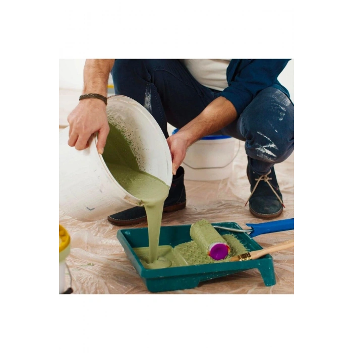 Boya Badana Eşya Koruma Hışır Örtüsü 280cm x 15 mt Yapışkanlı Hışır Örtü (5324)