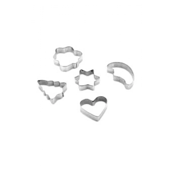 5 PARÇA METAL BİSKÜVİ KURABİYE KALIP (5324)