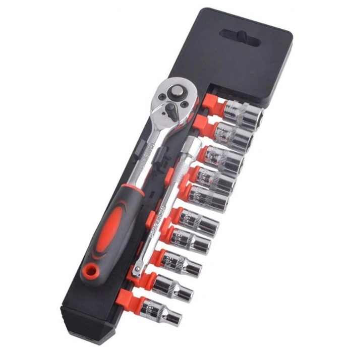 CR-V SOCKET SET 12 PARÇA 1/2 inç VAKUMLU LOKMA SETİ (5324)