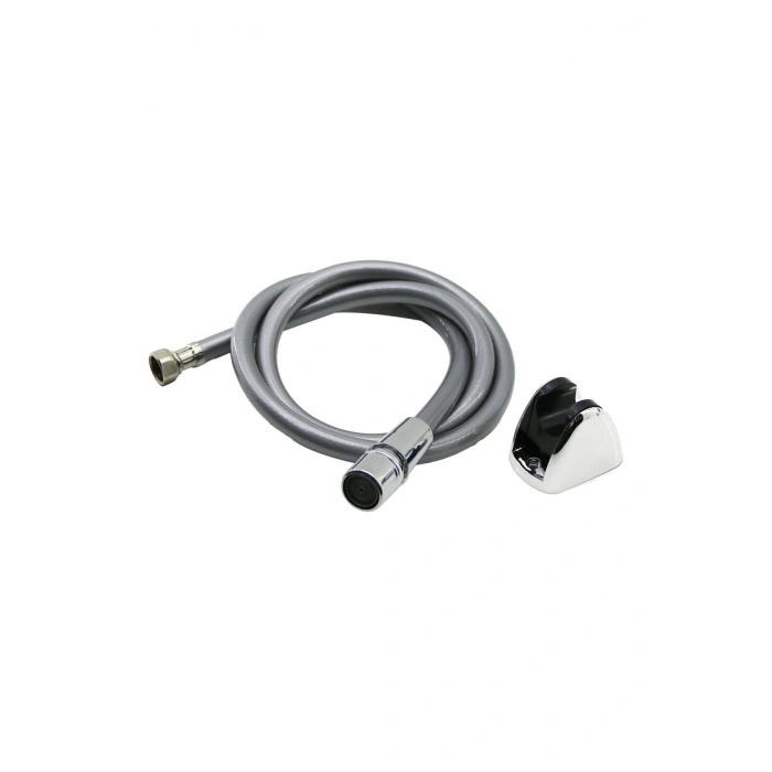 GRİ PLASTİK PERLATÖRLÜ TAHARATMATİK HORTUM 120CM (5324)