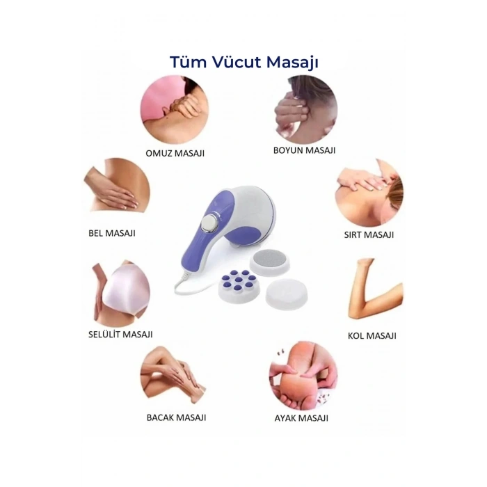 Ma-118 Super Effective Masaj Aleti Selülit Sıkılaştırıcı Rahatlama (5324)