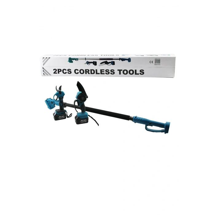 BN-5 CORDLESS TOOLS LTJ-6A ZZ-01 2 PCS SET 6" BUDAMA DAL KESME TESTERE=ŞARJLI--YAĞSIZ - ZİN