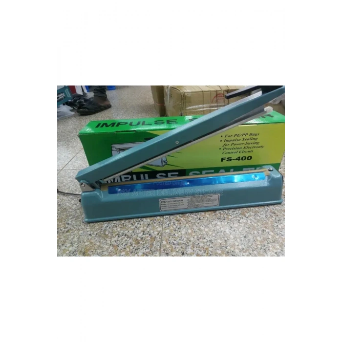 40Cm Metal Gövde Poşet Ağzı Yapıştırma Kapatma Makinası FS-400 (5324)