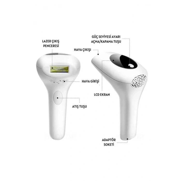 Profesyonel Lazer Epilasyon Aleti 999.999 Atım Tüy Alma Cihazı Kadın Erkek lazer IPL Tüm Bölge (532