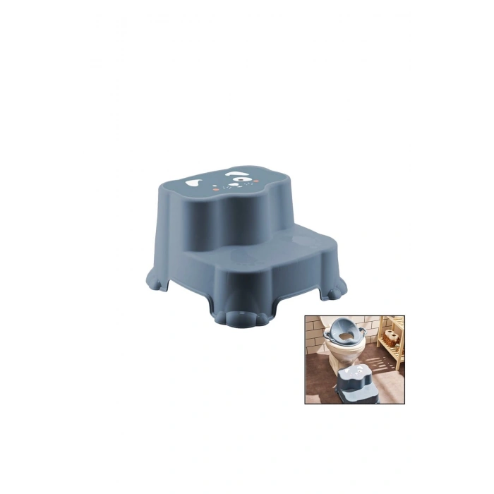 MAVİ KATLI ÇOCUK BASAMAK DESENLİ 360 x 346 x 225 MM (5324)