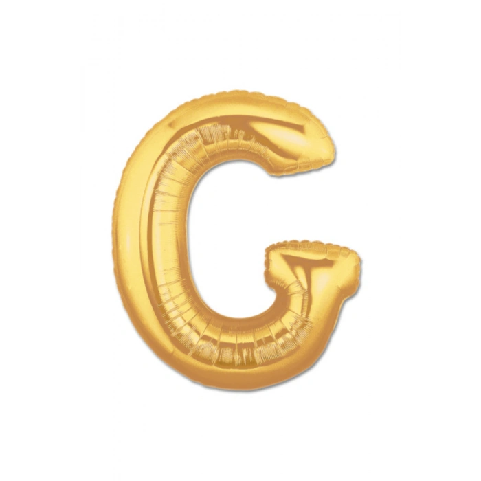 G Harf Folyo Balon Altın Renk 40 inç