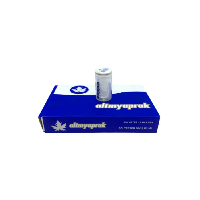 12 PARÇA BEYAZ 100 MT DİKİŞ İPLİK (5324)