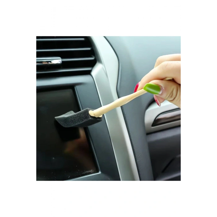 5'li Araba Havalandırma Temizleme Fırçaları Klima Çıkışları,Toz Alma&Otomobil İçi D