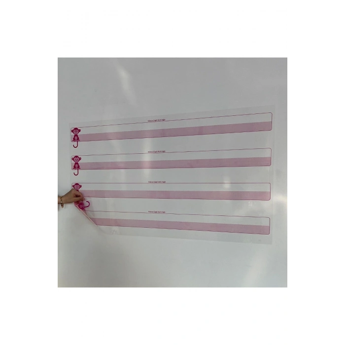 Kılavuz Çizgili Akıllı Kağıt Yazı Tahtası Duvarda İz Bırakmaz Statik Yeni Müfredata Uygun 100x56cm (