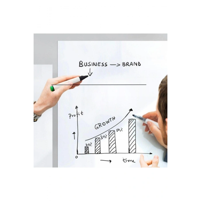 Silinebilir Kalemli Sticker Duvara Yapışabilen Yazı Tahtası 60x200 cm (5324)