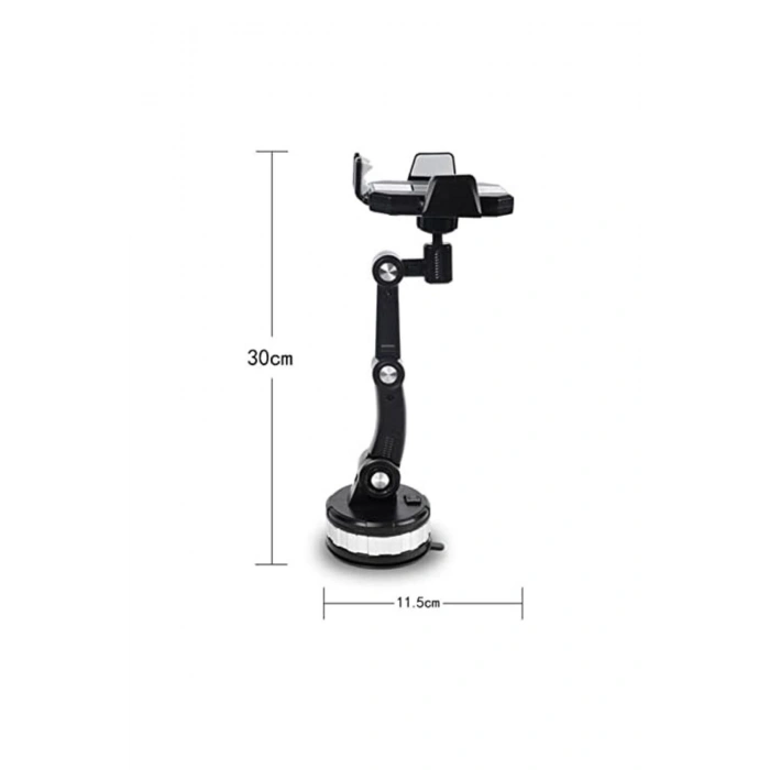 Jel Vantuzlu Cama Takılabilen Güçlü 360 Derece Dönebilen Ayarlanabilir Araç Içi Vantuzlu Telefon Tut