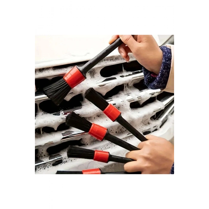 5’li Çok Amaçlı Araç İçi ve Dış Yüzey Temizlik & Detaylandırma Fırça Seti (5324)