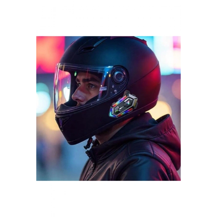 Y20 Motorsikletler İçin Kablosuz Bluetooth Kulaklıklı – Suya Dayanıklı, Uzun Ömürlü Batarya, Gürültü