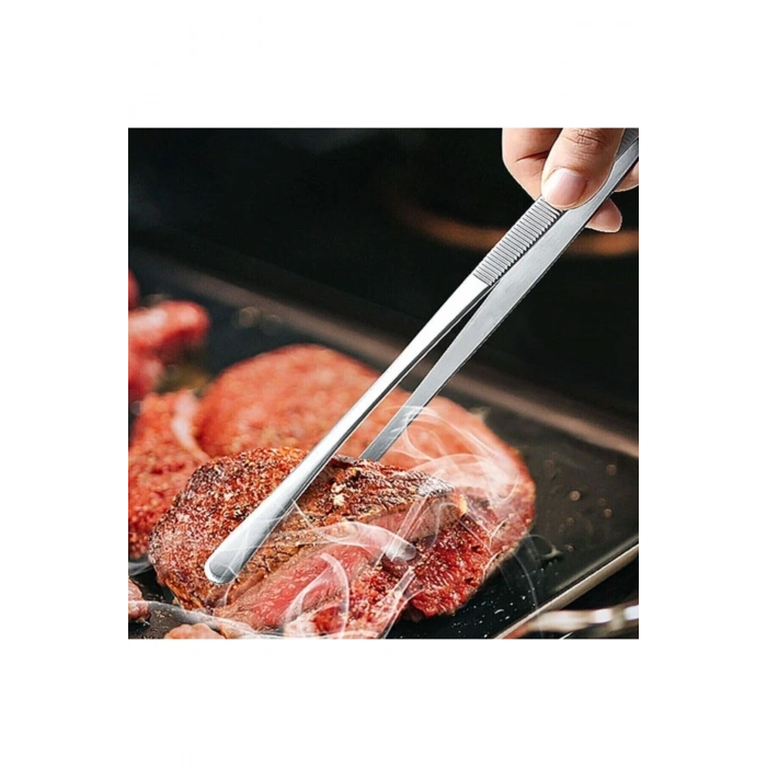 Yiyecek Servis Maşası Air Fryer Master Chef Şef Cımbızı Et Kızartma Barbekü Aleti 30 Cm (5324)