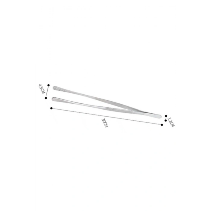 Yiyecek Servis Maşası Air Fryer Master Chef Şef Cımbızı Et Kızartma Barbekü Aleti 30 Cm (5324)