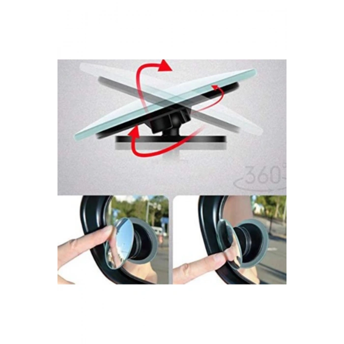 Çerçevesiz Ayarlanabilir Kör Nokta Aynası 2 li (5324)