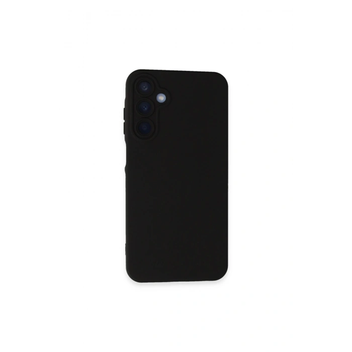 Samsung Galaxy A15 4g K��lıf Nano İçi Kadife Silikon - Siyah