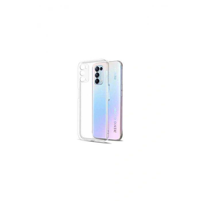 Oppo Reno 5 Pro Kılıf Lüx Şeffaf Silikon