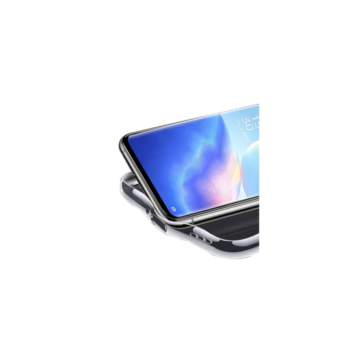 Oppo Reno 5 Pro Kılıf Lüx Şeffaf Silikon