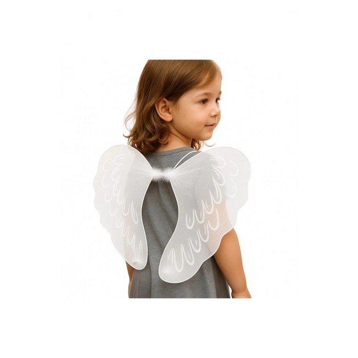 Bebek Çocuk Peri Kanadı – Kostüm Tamamlayıcı Kanat 35x45 Cm