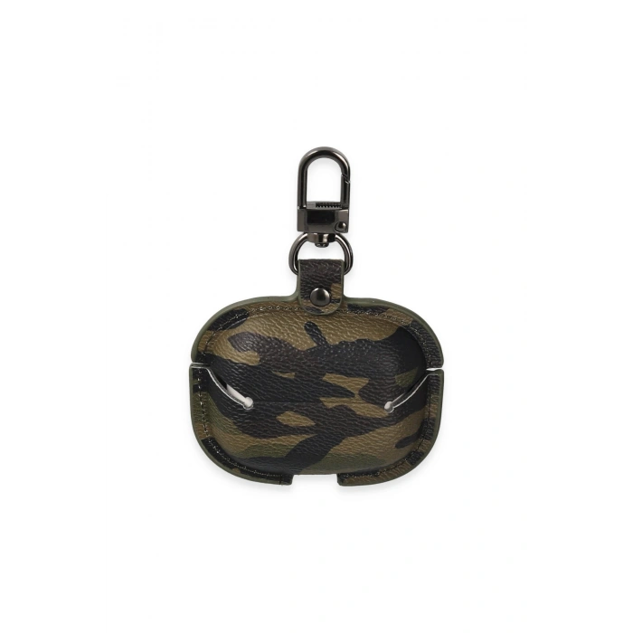 3 (3.Nesil) Çanta Kamuflaj Deri Kılıf - Haki Yeşil