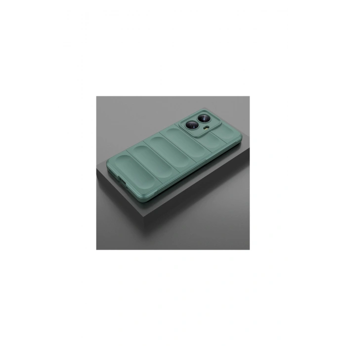 Realme 10 Pro 5g Kılıf Optimum Silikon - Koyu Yeşil