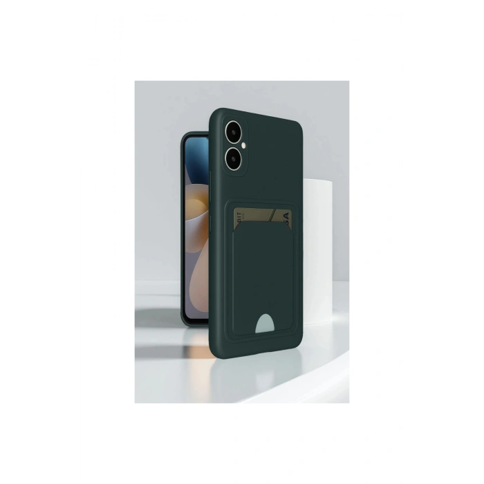 Samsung Galaxy A05 Kelvin Kartvizitli Silikon - Bordo