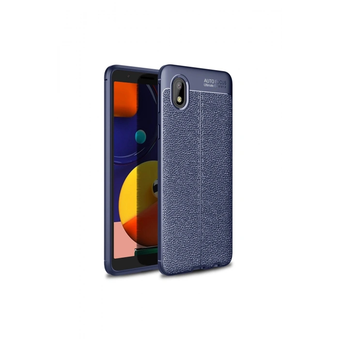 Samsung Galaxy A01 Core Kılıf Auto Focus Kapak - Lacivert