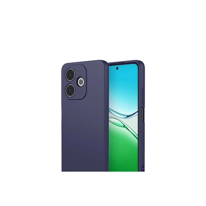 Oppo A5 Pro 4g First Silikon - Lacivert