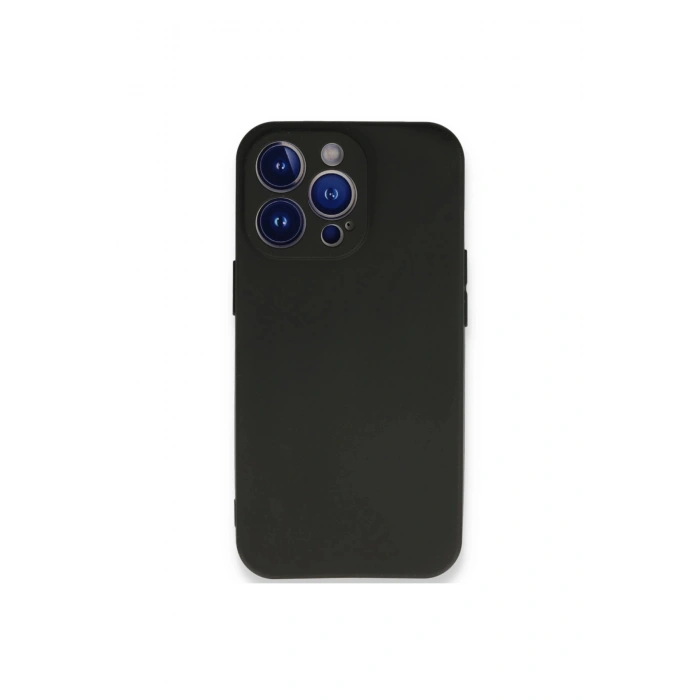 İphone 13 Pro Kılıf First Silikon - Siyah