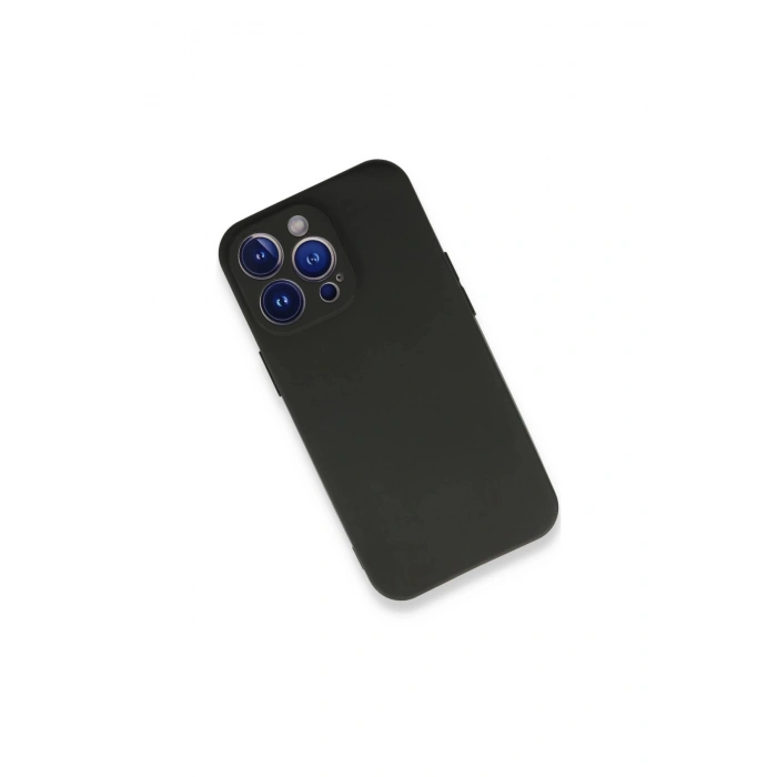 İphone 13 Pro Kılıf First Silikon - Siyah