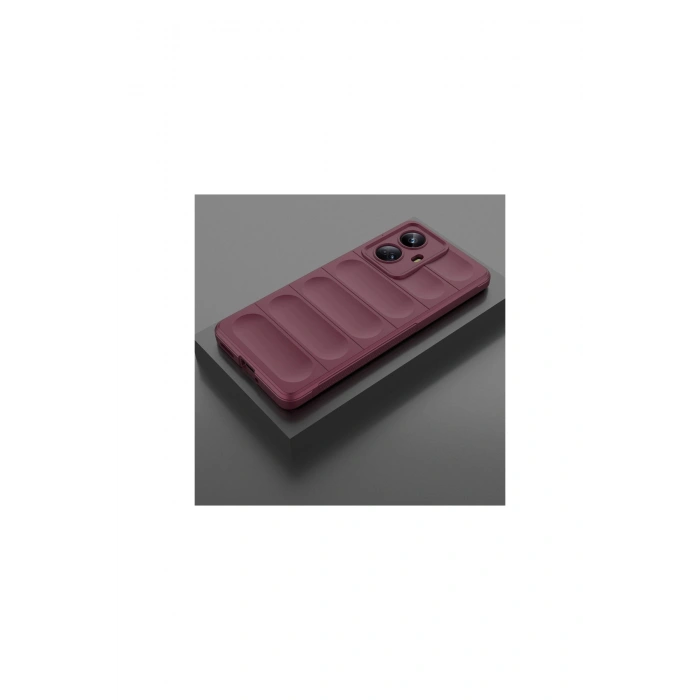 Realme 10 Pro 5g Kılıf Optimum Silikon - Bordo