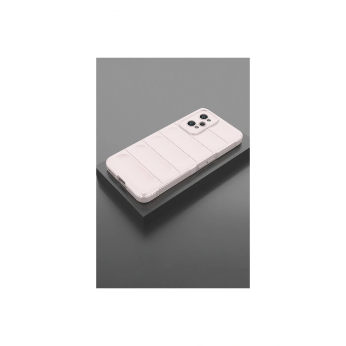 Realme Gt2 5g Kılıf Optimum Silikon - Krem