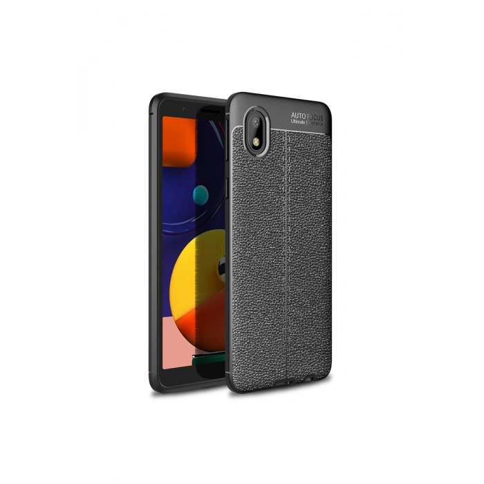 Samsung Galaxy A01 Core Kılıf Auto Focus Kapak - Siyah