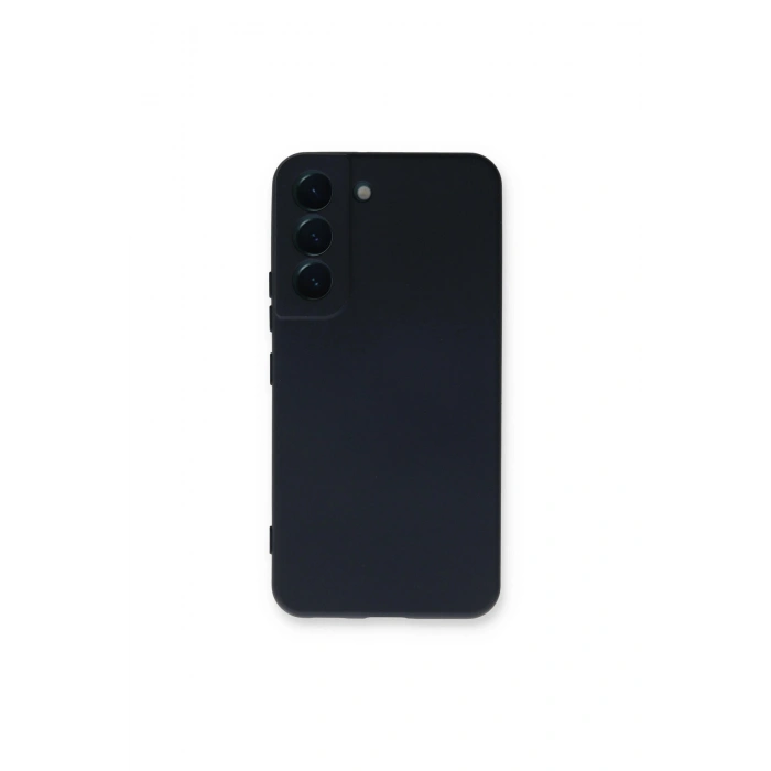 Samsung Galaxy S22 Plus Kılıf Nano İçi Kadife Silikon - Lacivert