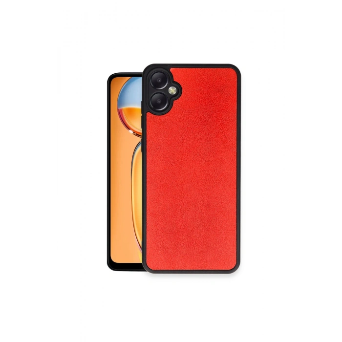 Samsung Galaxy A05 Kılıf Aras Deri Kapak - Kırmızı