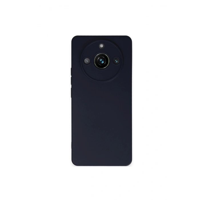 Realme 11 Pro Kılıf Nano İçi Kadife Silikon - Lacivert
