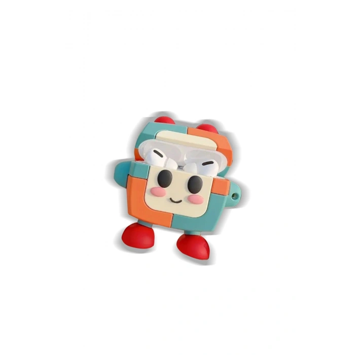 Airpods 3 (3.nesil) Karakter Silikon - Desen 13