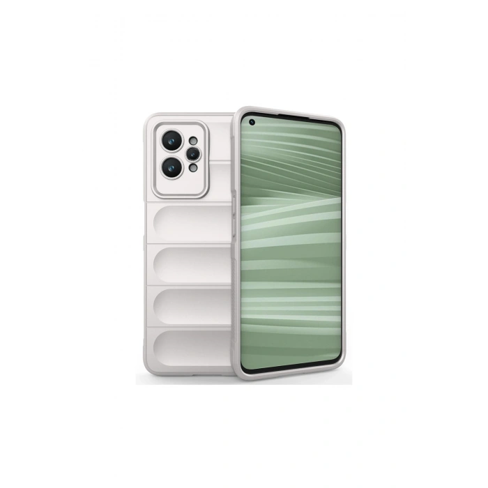 Realme Gt2 Pro 5g Kılıf Optimum Silikon - Krem